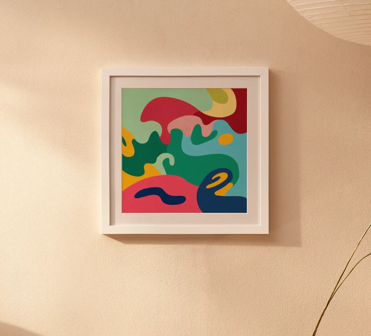 Abstract Fluidity Dance poster by Prism Ritual