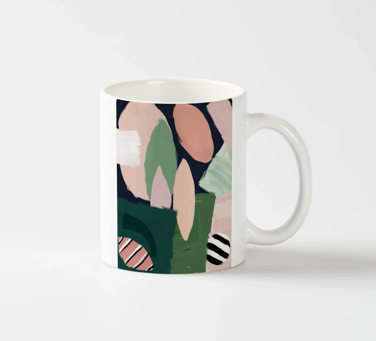 Sussurranti pennellate di pastello tazza in ceramica da Bring Haven