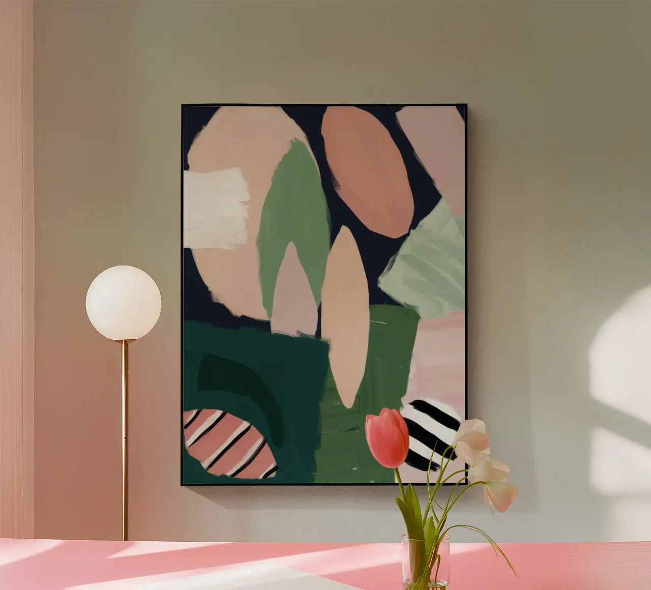 Susurrantes trazos pastel metacrilato de Bring Haven