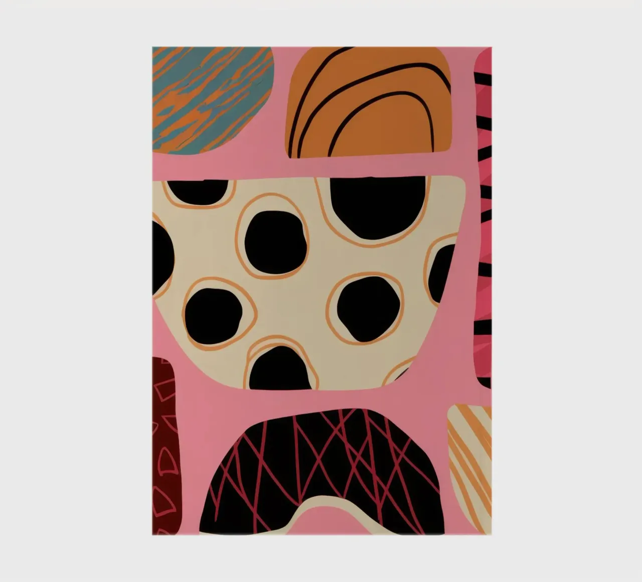 Playful Pattern Medley notebook by Bring Haven