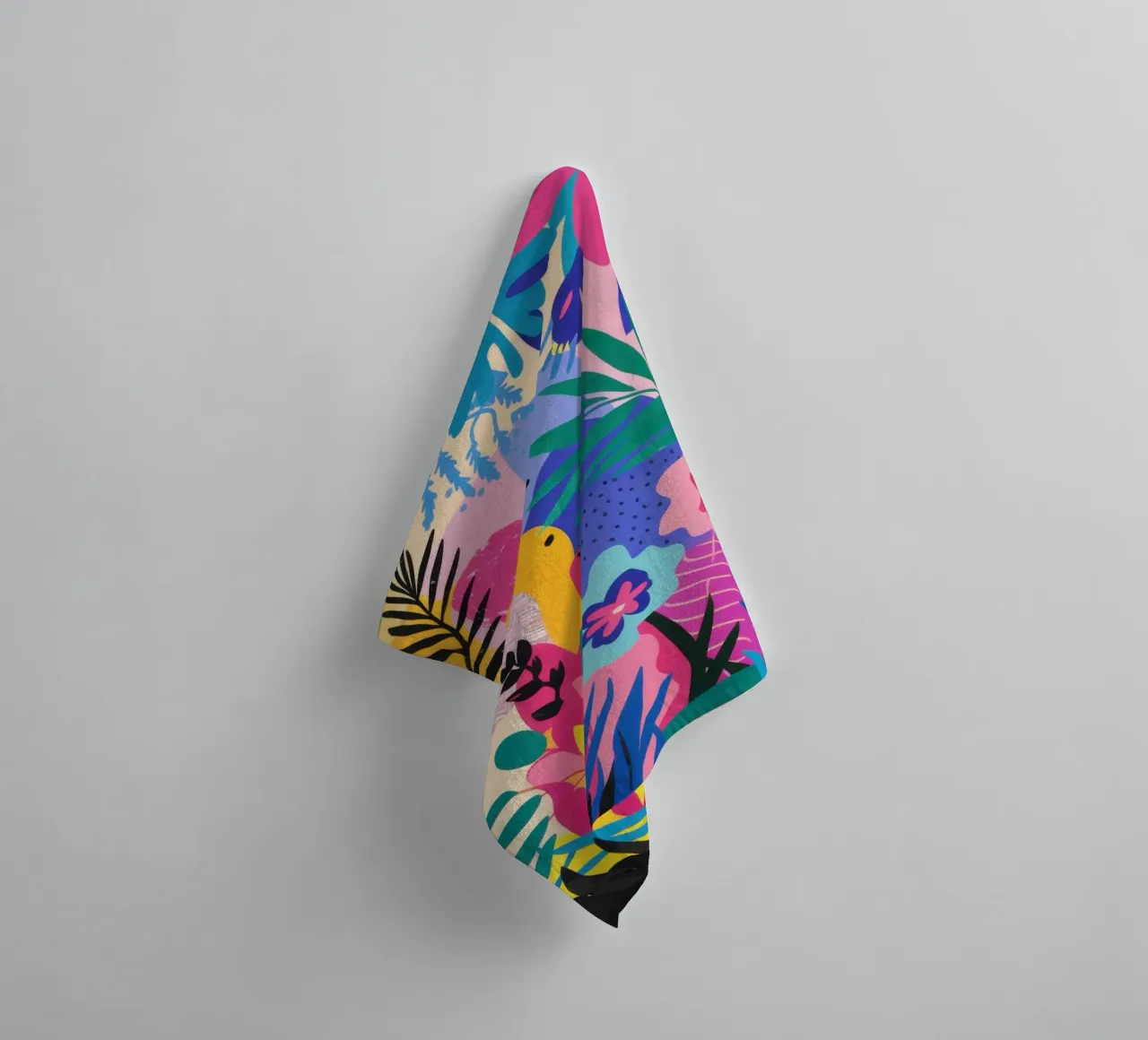 Levendige Jungle Symfonie badhanddoek van Bring Haven