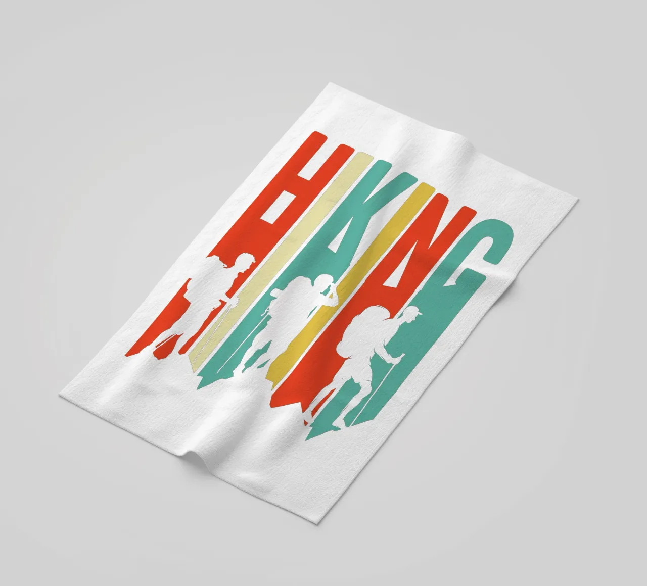 Hiking Adventure Trending Now beach towel by Urban Life