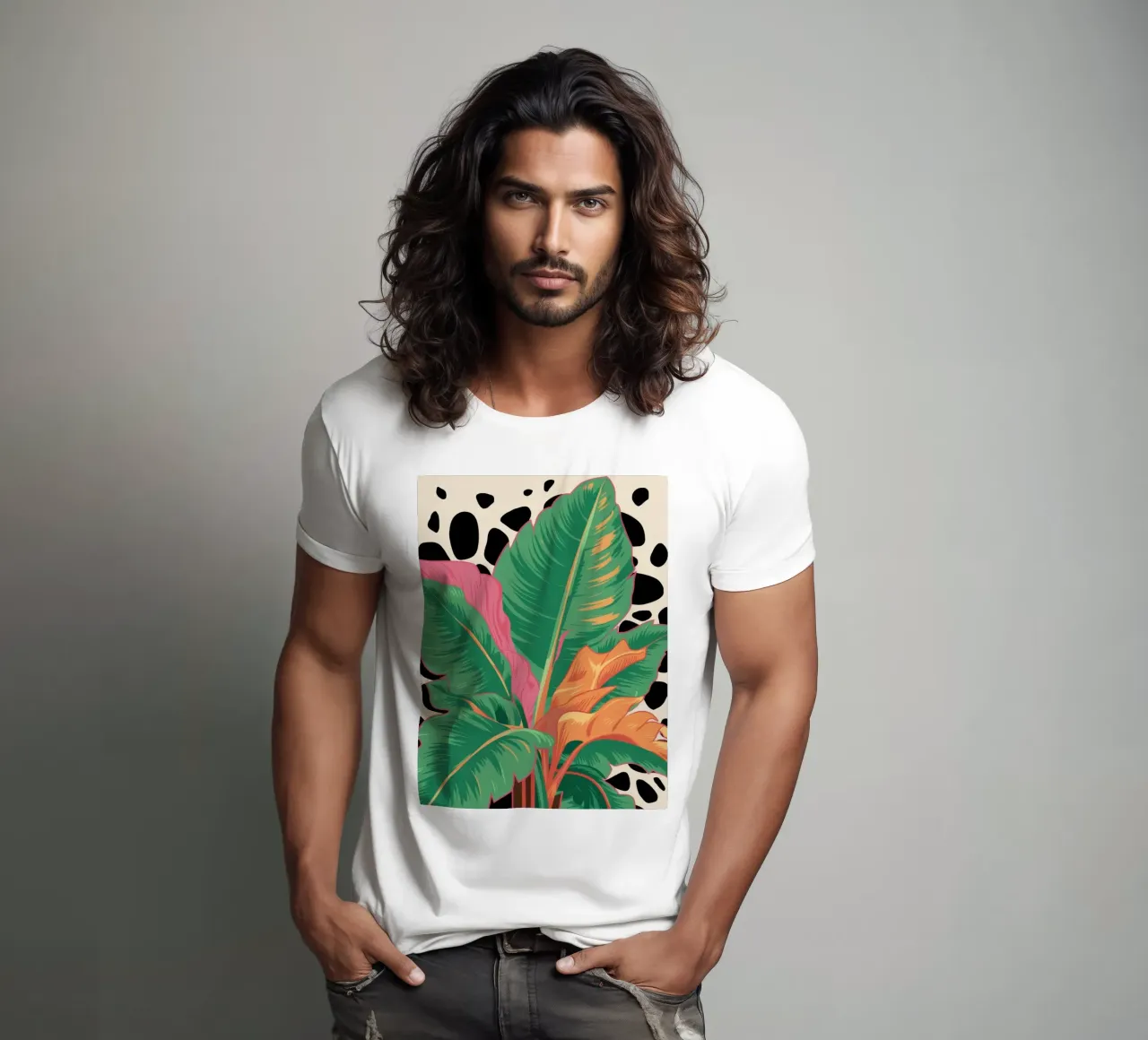 Tropische gloed t-shirt van Bring Haven