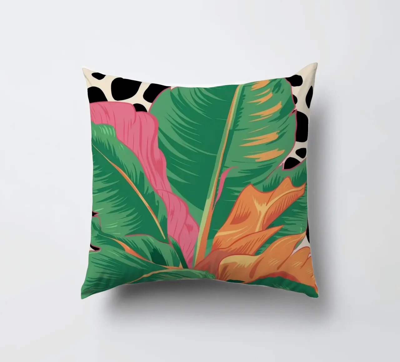 Bagliore tropicale di mezzanotte cuscino da Bring Haven