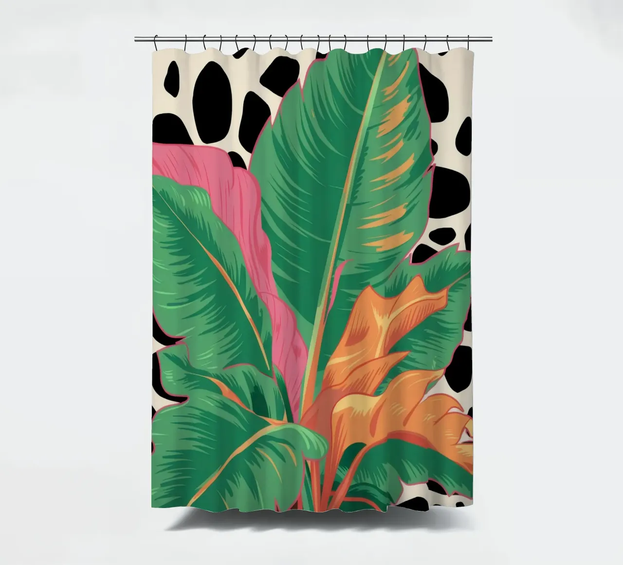 Bagliore tropicale di mezzanotte tenda da doccia da Bring Haven