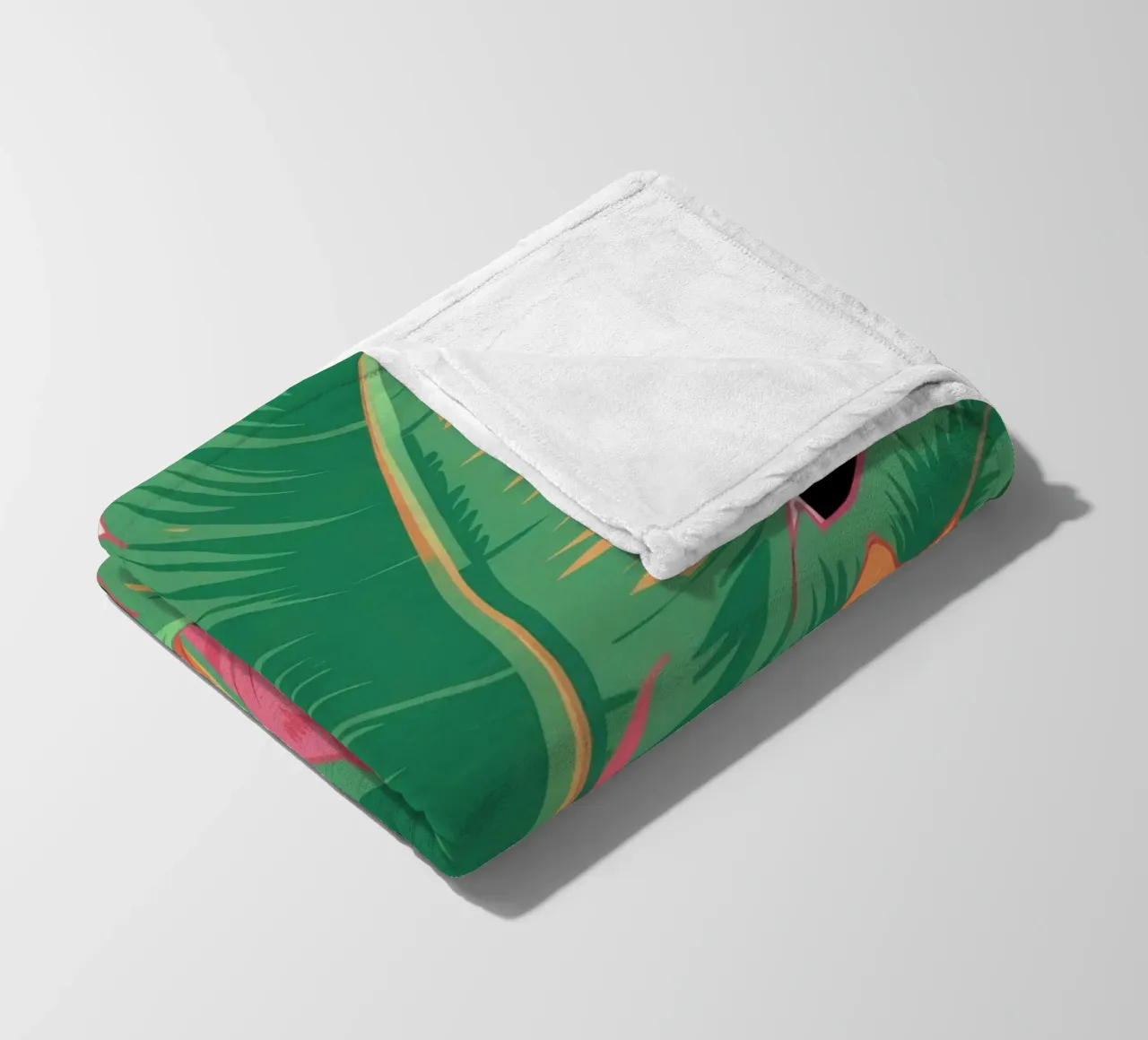 Bagliore tropicale di mezzanotte coperta in pile da Bring Haven