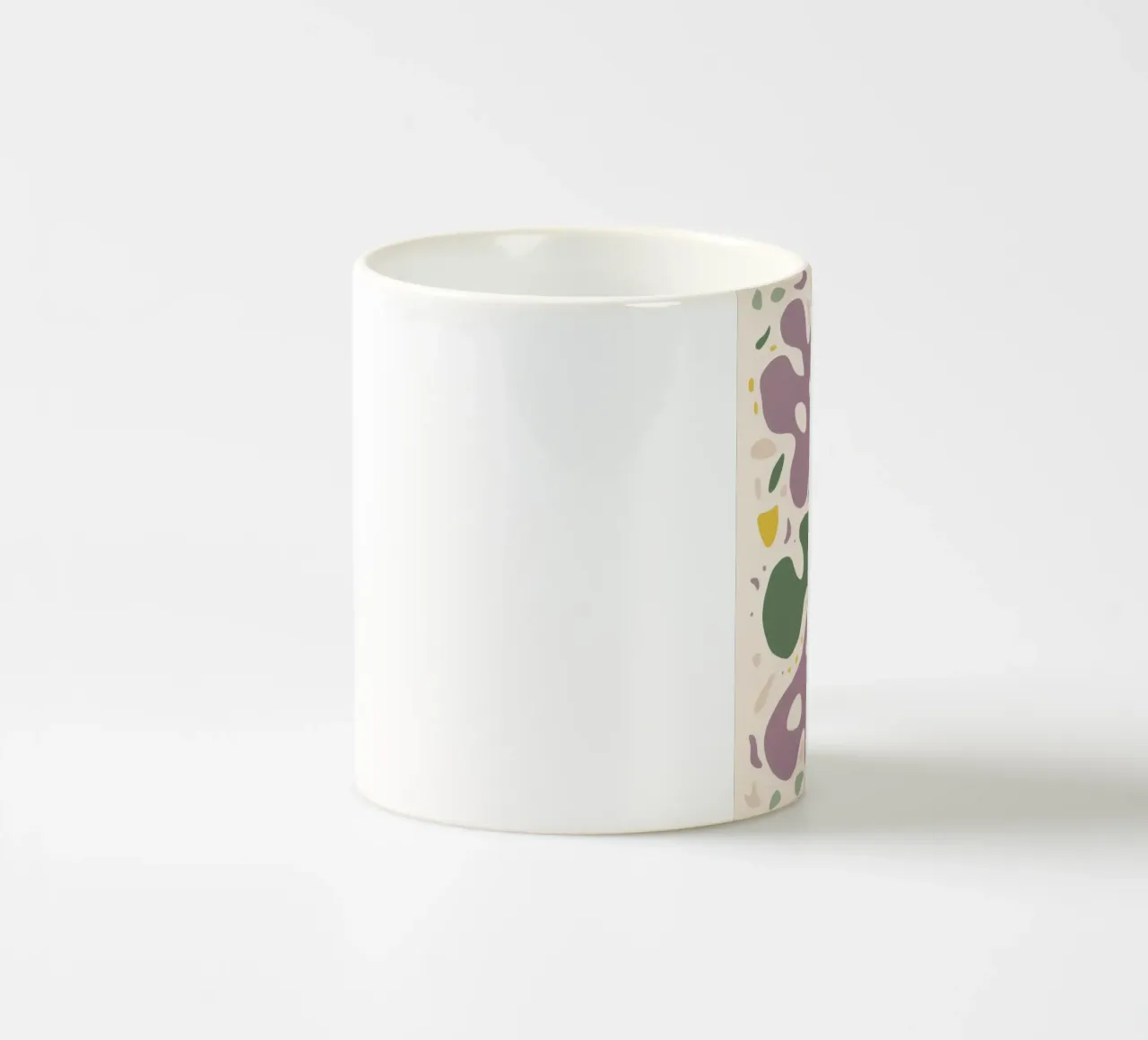 Forme floreali divertenti tazza in ceramica da Veil Maya