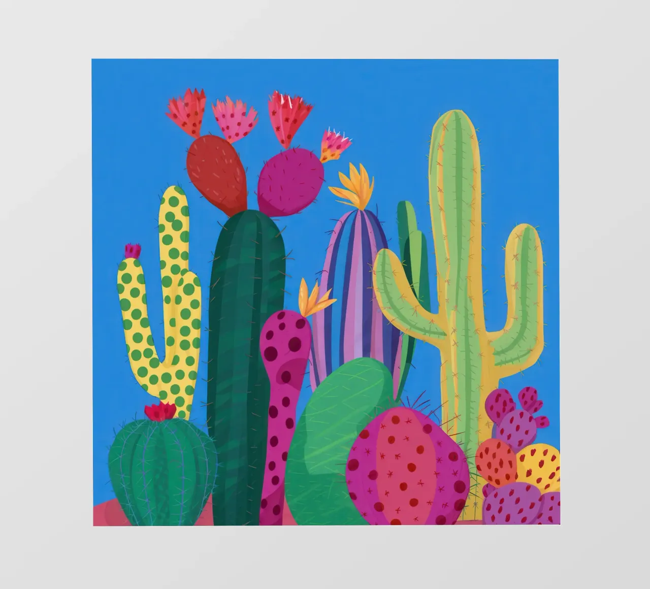 Serenità in fiore del deserto telo in pvc da Bring Haven
