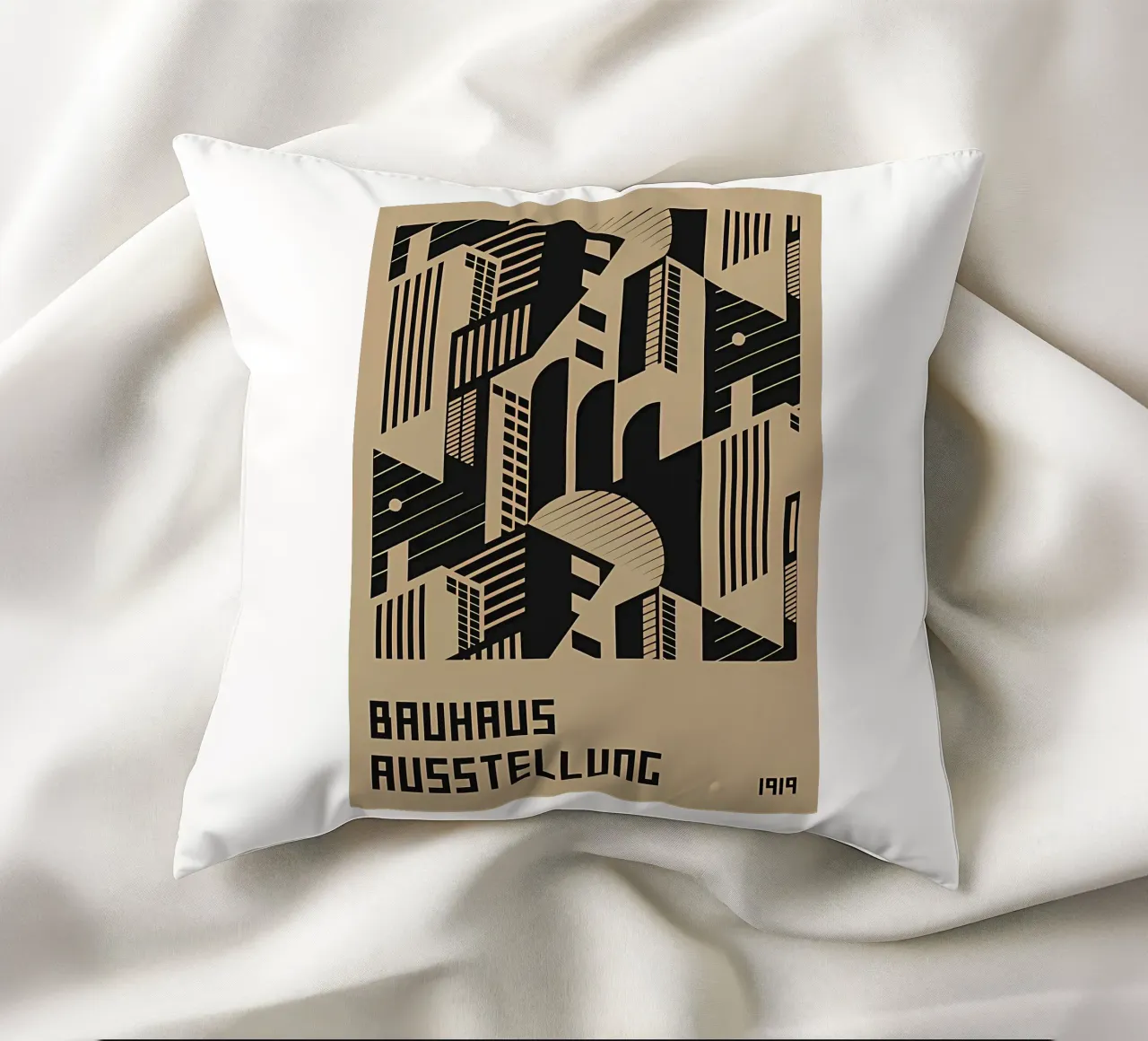 Mostra Bauhaus cuscino da Sigurd