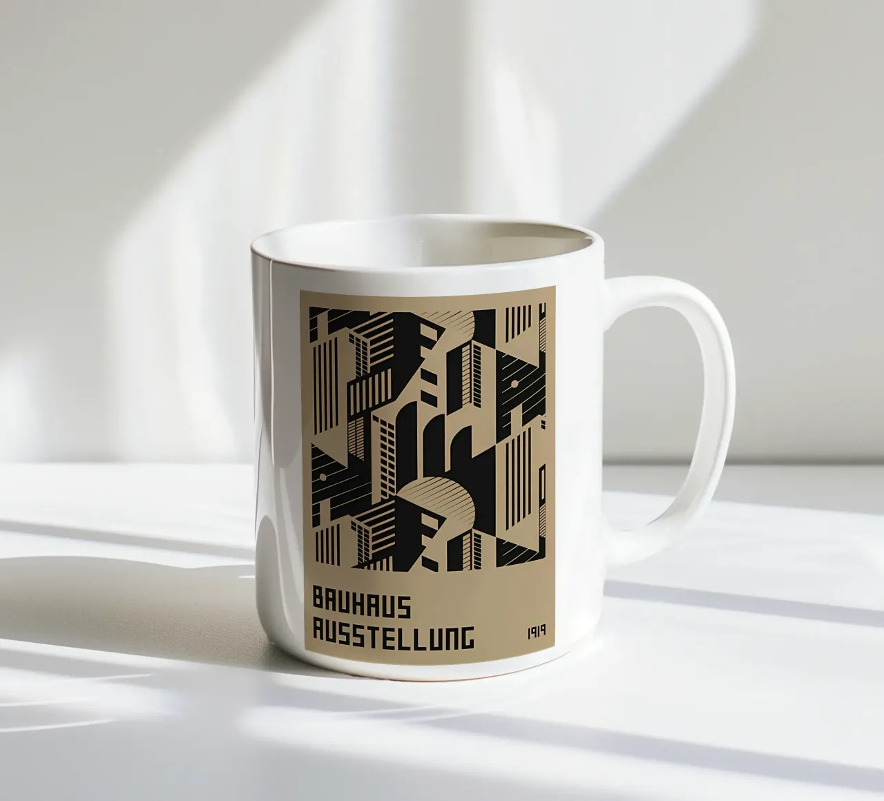 Mostra Bauhaus tazza in ceramica da Sigurd