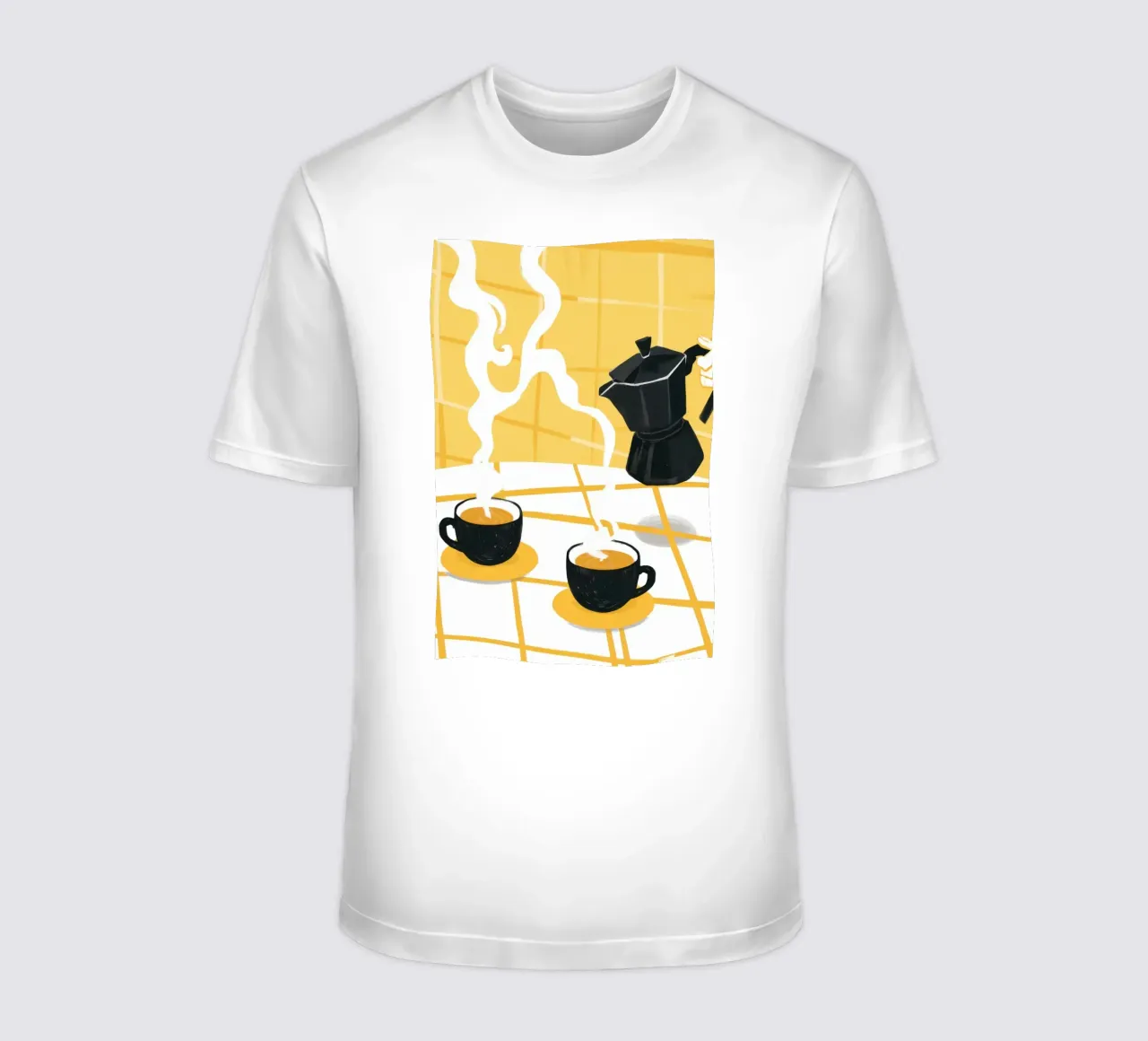 Caffè mattutino leggero t-shirt da Veil Maya