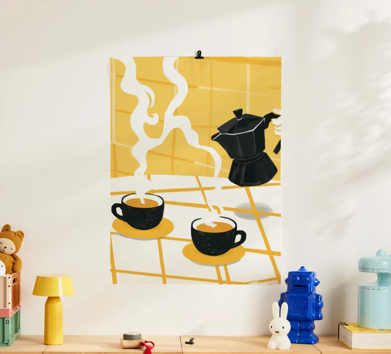 Caffè mattutino leggero carta hahnemühle da Veil Maya