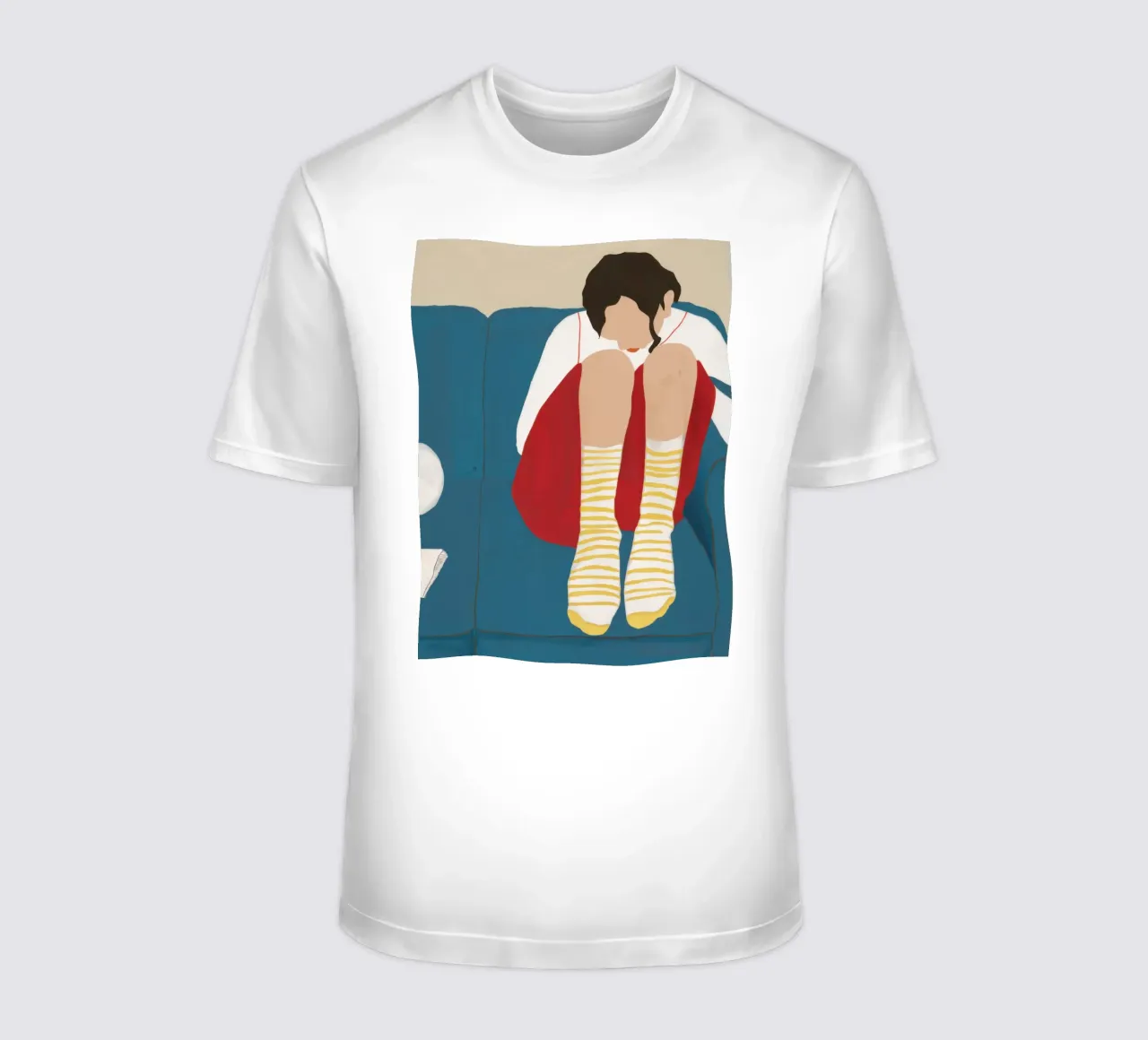 Solitudine a strisce t-shirt da Bring Haven