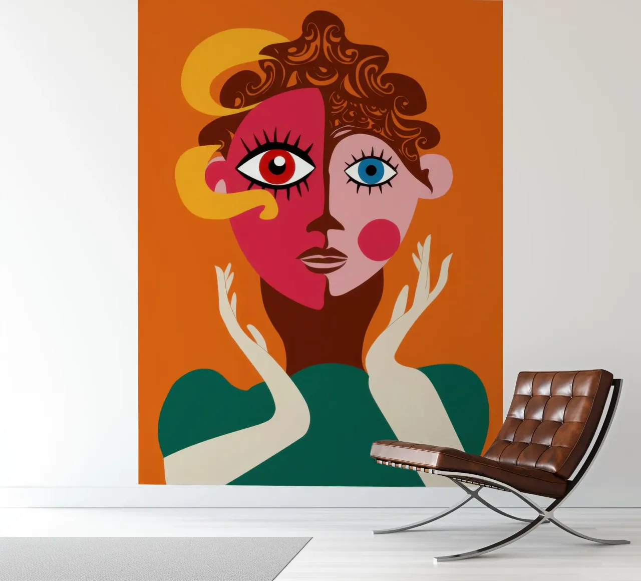 Psyche Fiery Gaze photo wallpaper by Prism Ritual