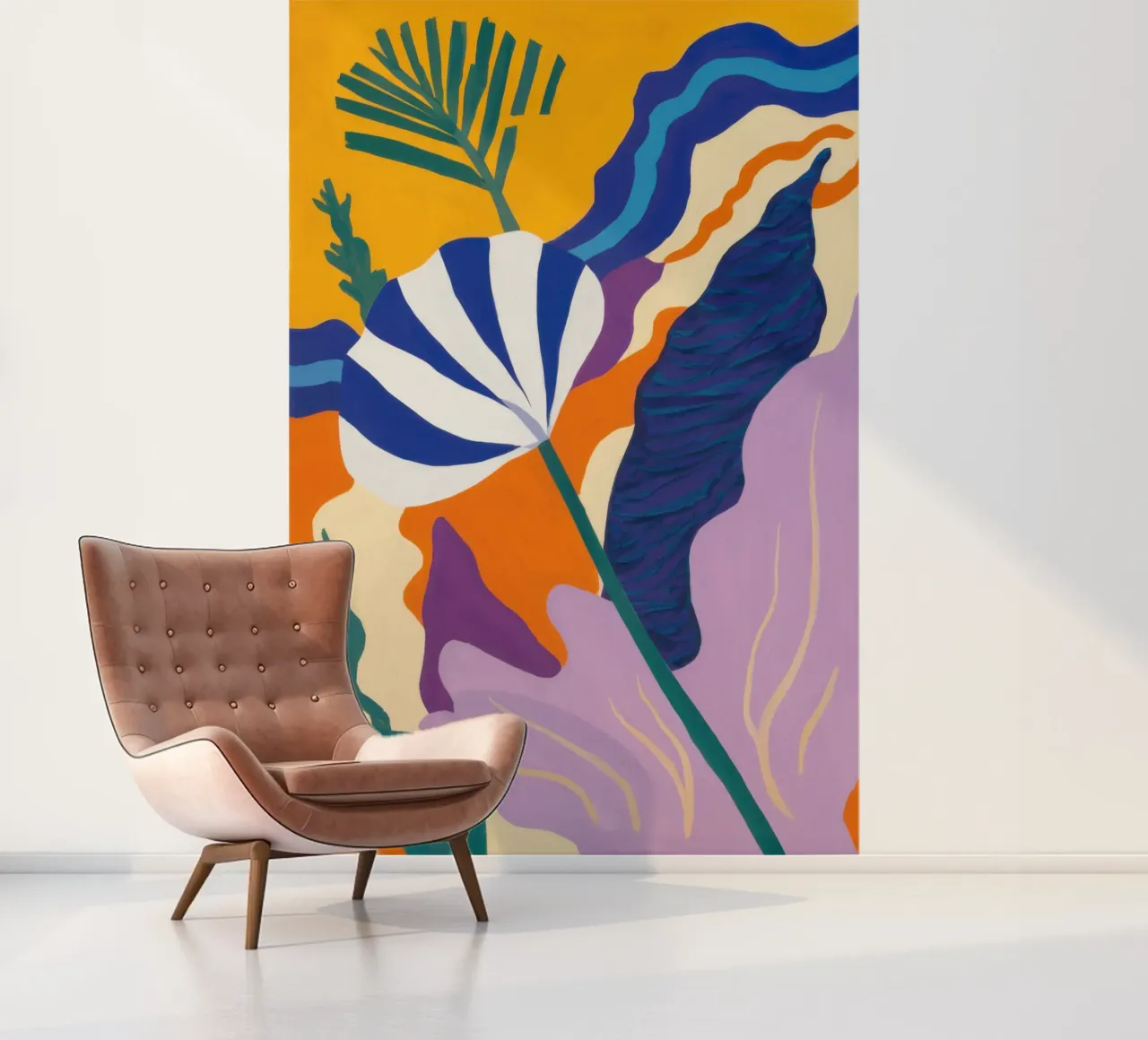 Abstract Botanical Majesty photo wallpaper by Prism Ritual