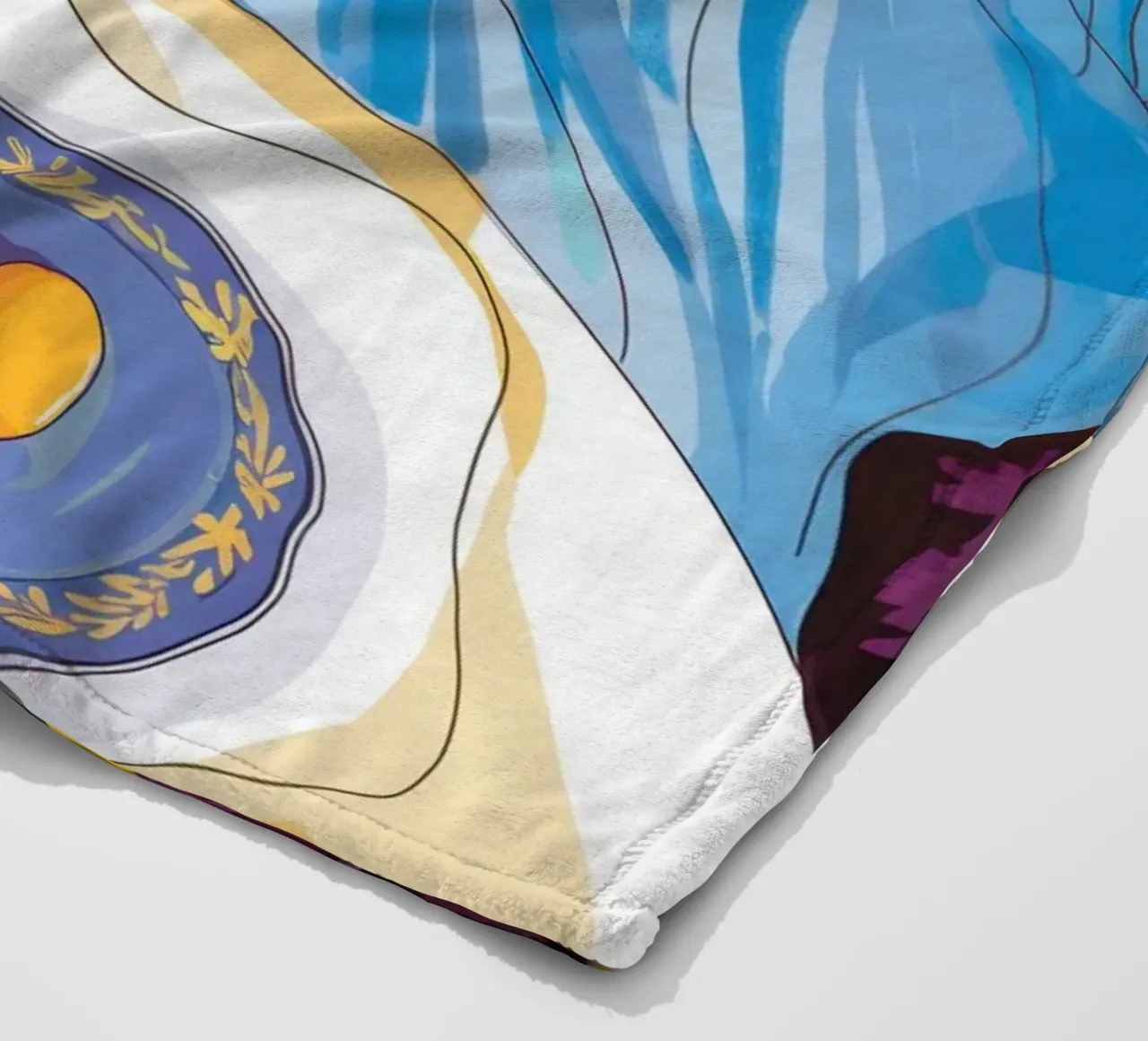 Occhiali da sole all'alba coperta in pile da Veil Maya