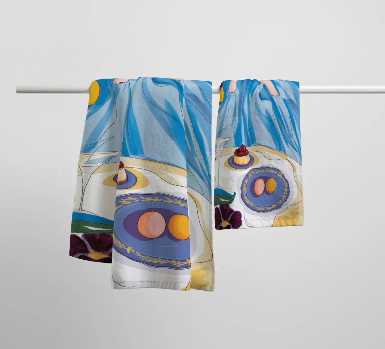 Occhiali da sole all'alba asciugamano da bagno da Veil Maya