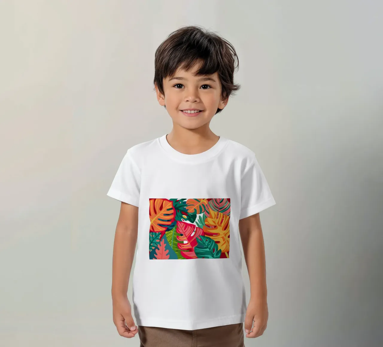 Fuego otoñal en la selva camiseta para niños de Bring Haven