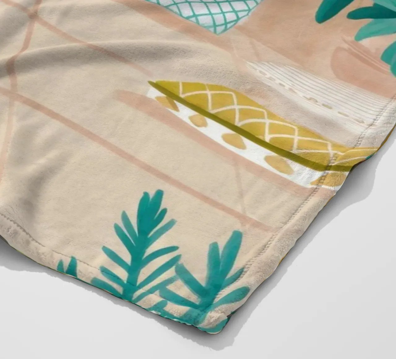 Riposo botanico baciato dal sole coperta in pile da Prism Ritual