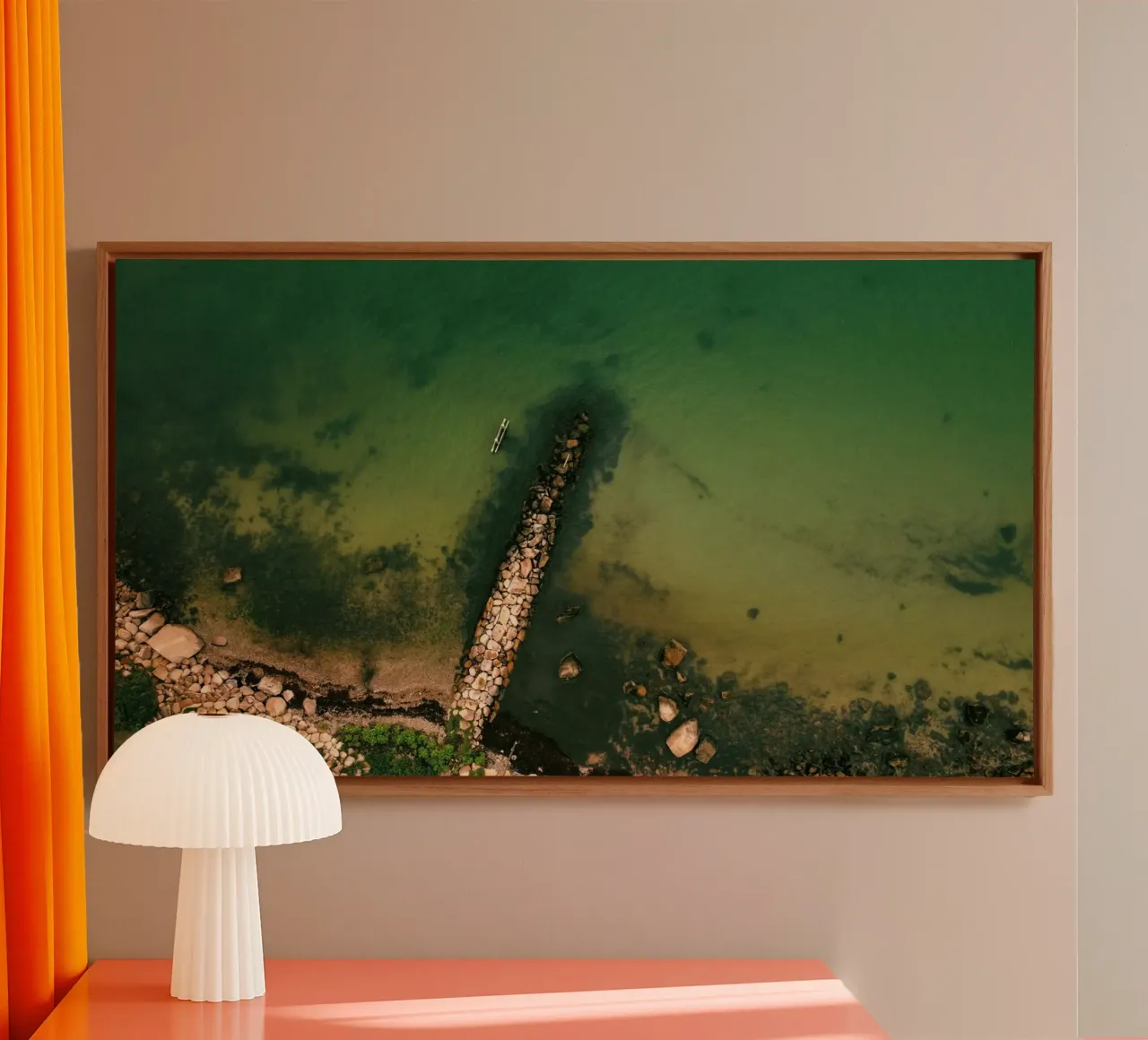 waves kayak canvas van Horsire