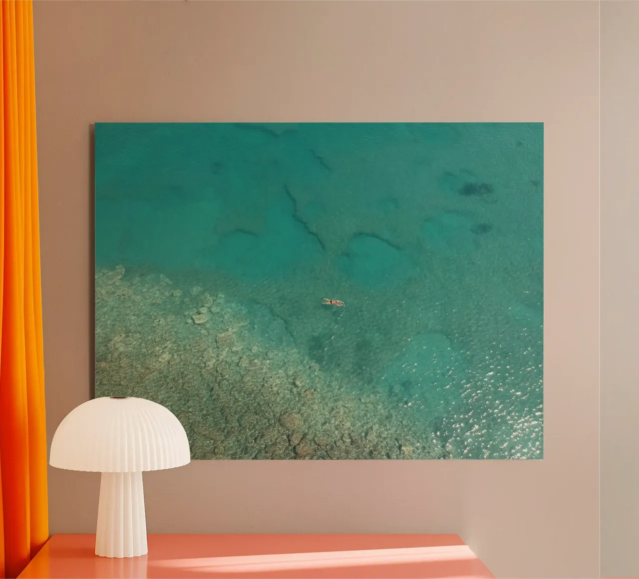 snorkeling Alu-Dibond von cofa home