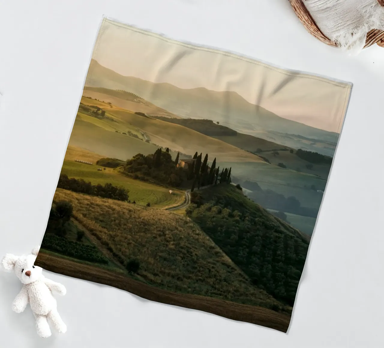 agriculture plains fleece blanket by cofa home