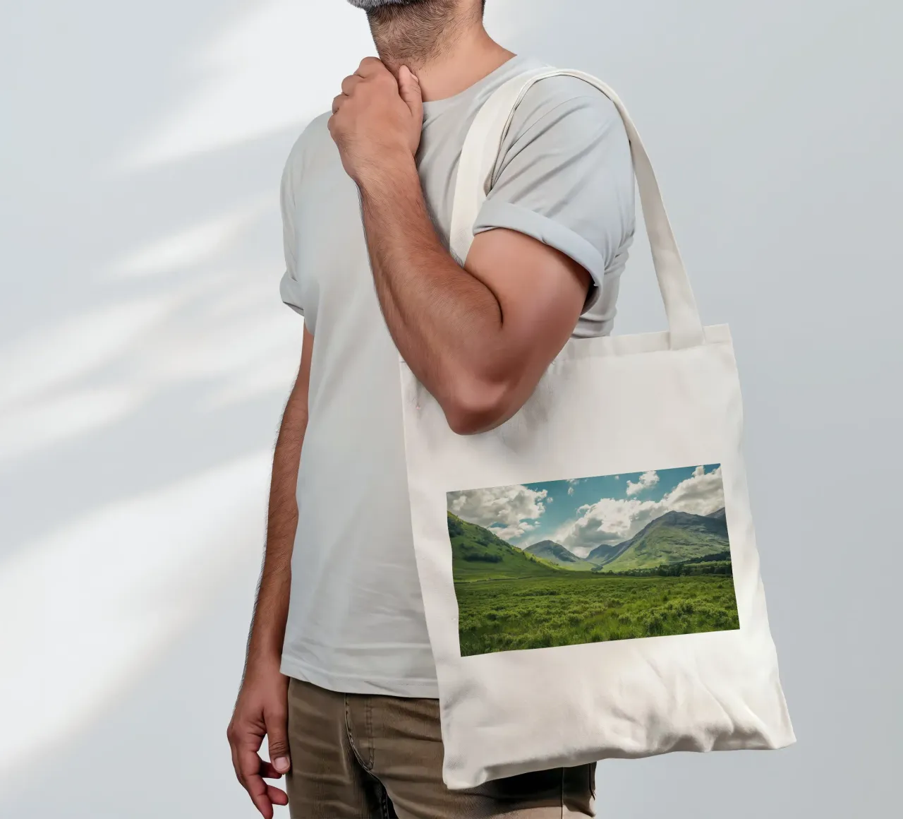 greenery lush borsa in juta da Horsire