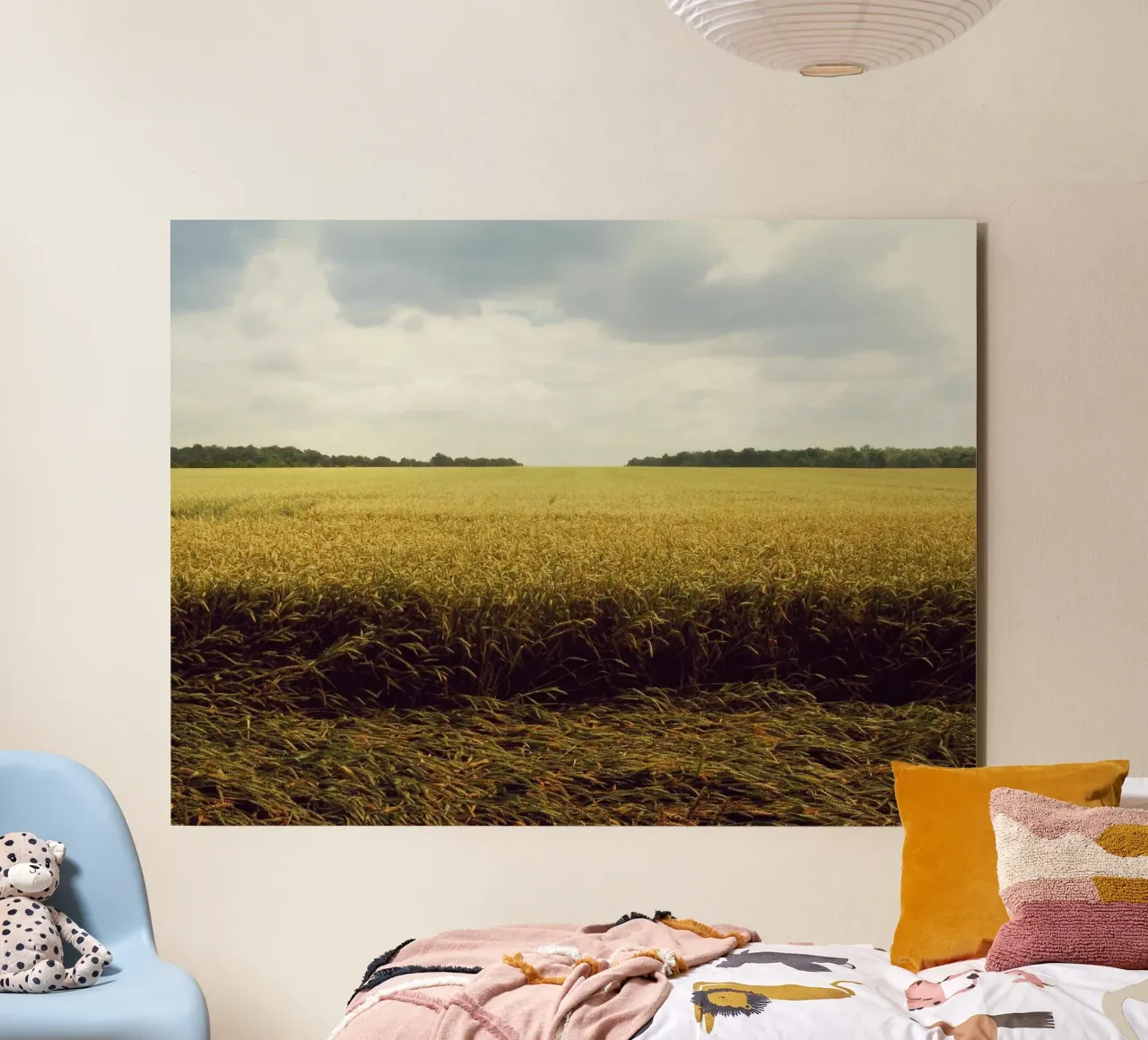 cereal grains landscape alu-dibond by Horsire