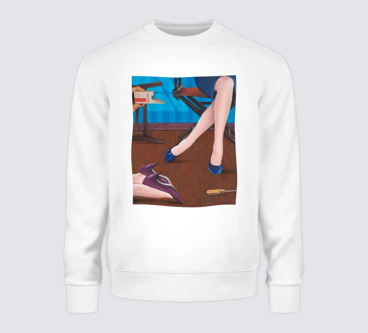 Triad sweatshirt by Doug Smock