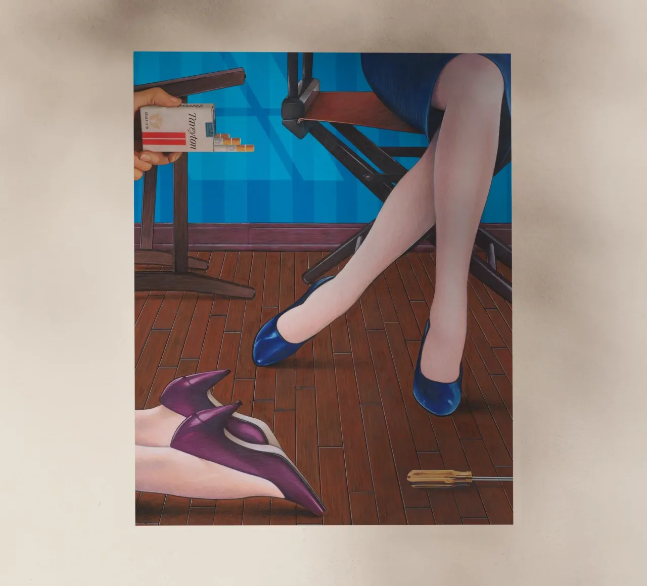 Triade pellicola backlit da Doug Smock