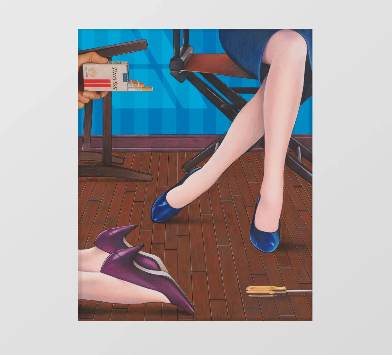 Triade pellicola backlit da Doug Smock