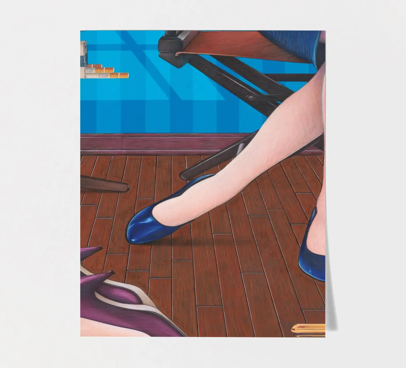 Triad sticker sheet by Doug Smock