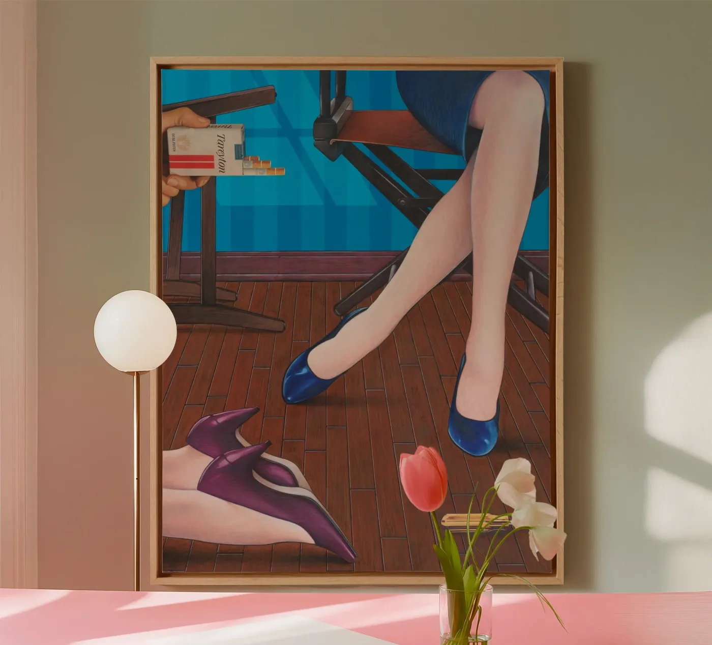 Triade canvas van Doug Smock