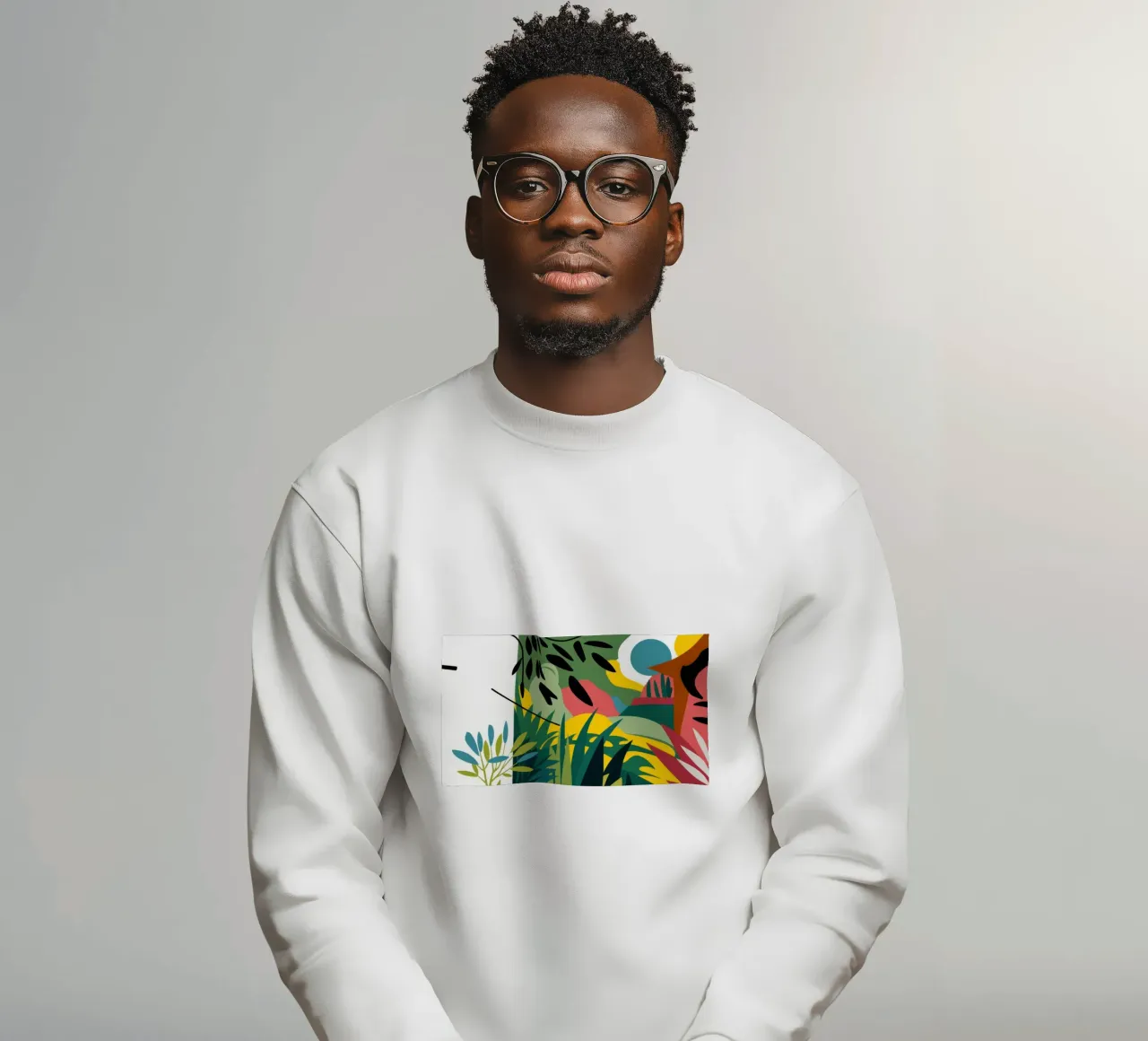 Vue fragmentée de la lumière du soleil sweat de Bring Haven