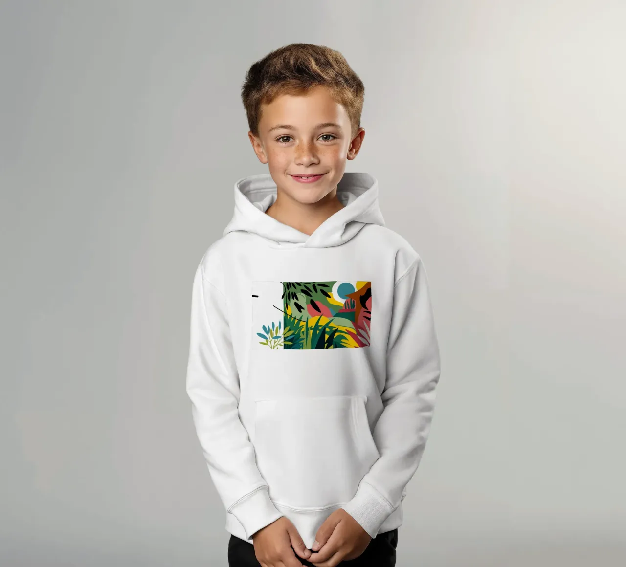 Vue fragmentée de la lumière du soleil sweat à capuche enfant de Bring Haven