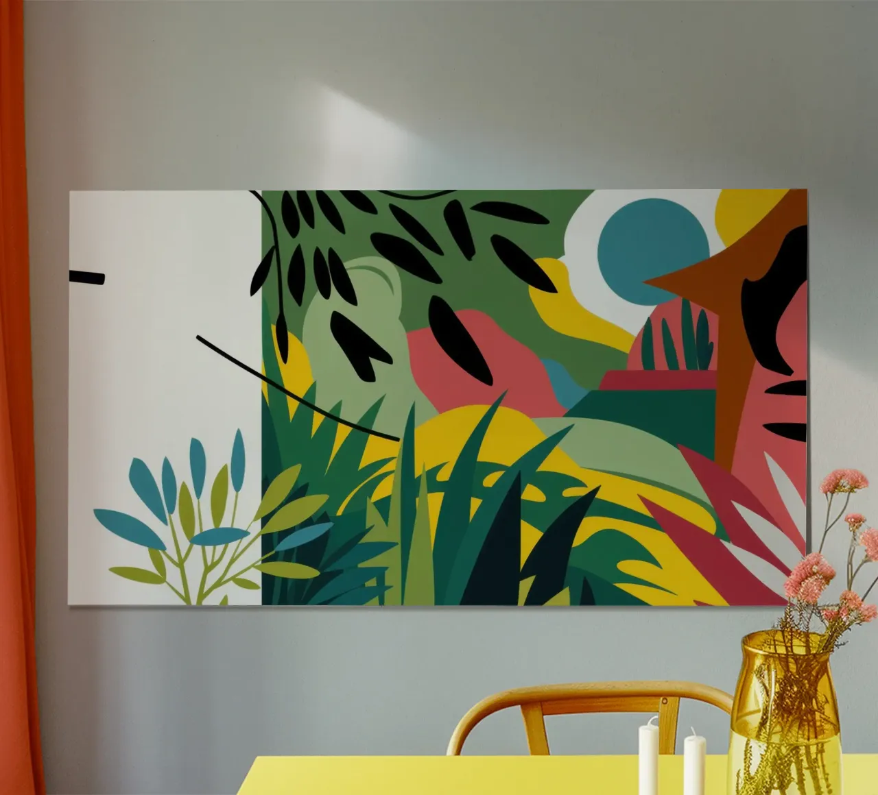 Vue fragmentée de la lumière du soleil poster de Bring Haven