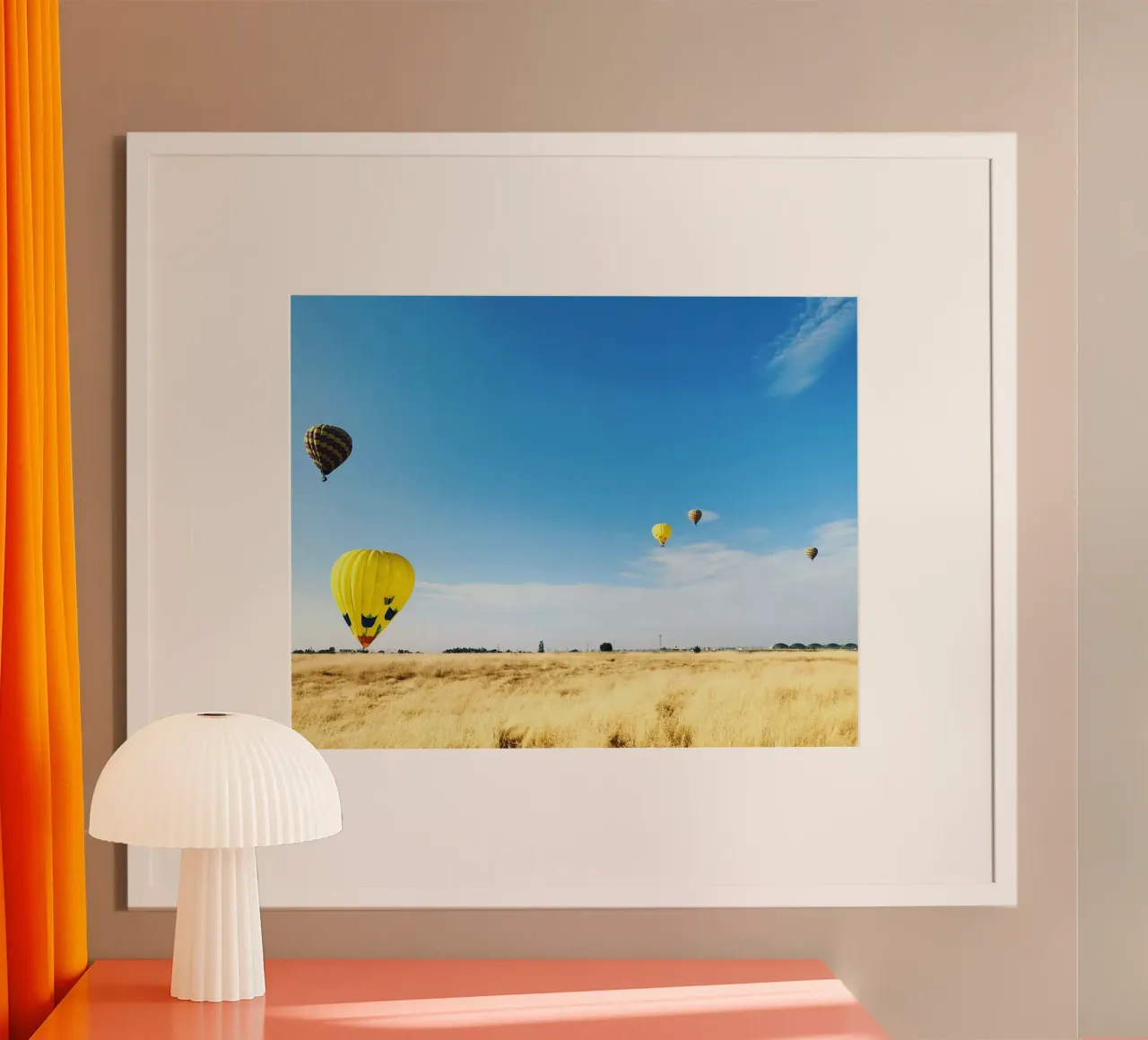 floating balloons poster da Horsire