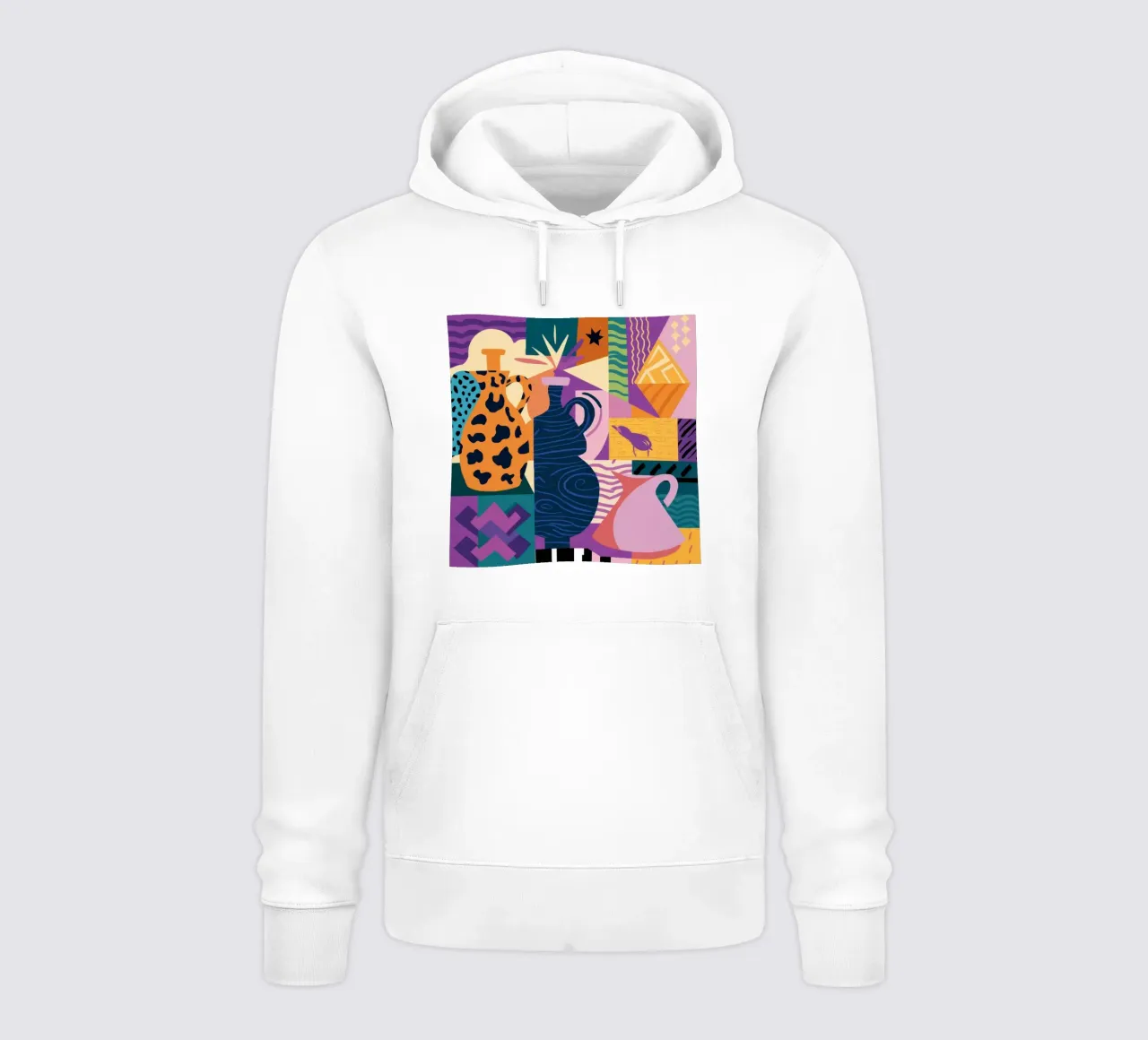 Vibrant Vase Collection hoodie by Solar Paint