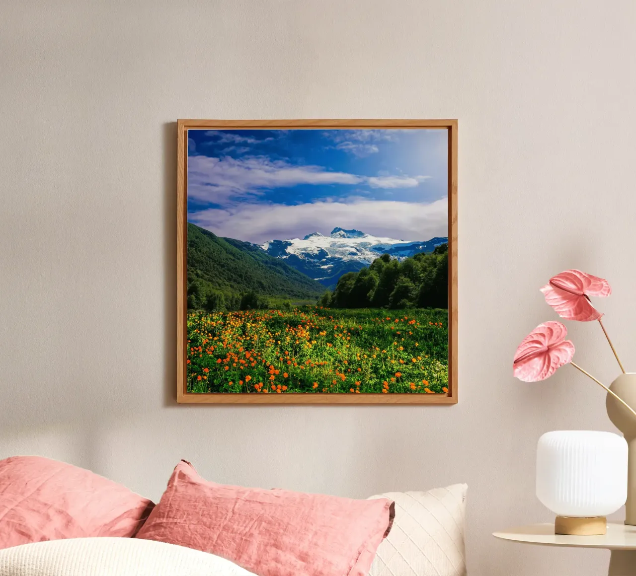 vibrant wilderness alluminio dibond da cofa home