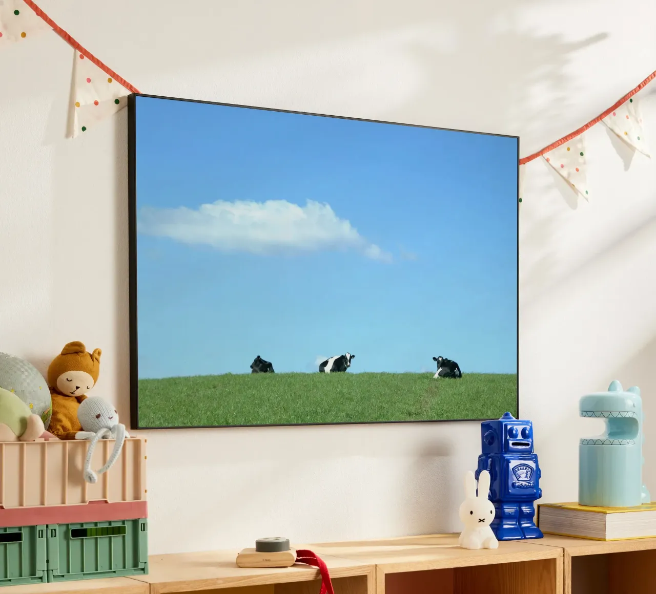 animals hillside alluminio dibond da cofa home