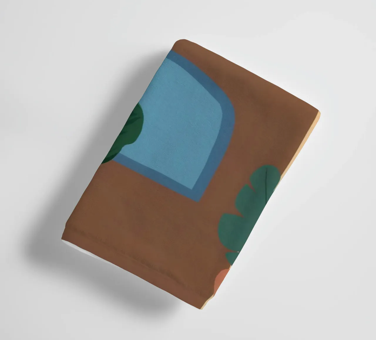 Contemplative Window Gaze towel by Veil Maya