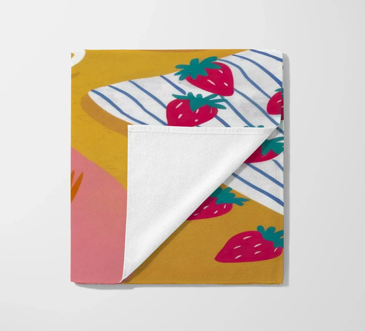 Vibrant Morning StillLife beach towel by Prism Ritual