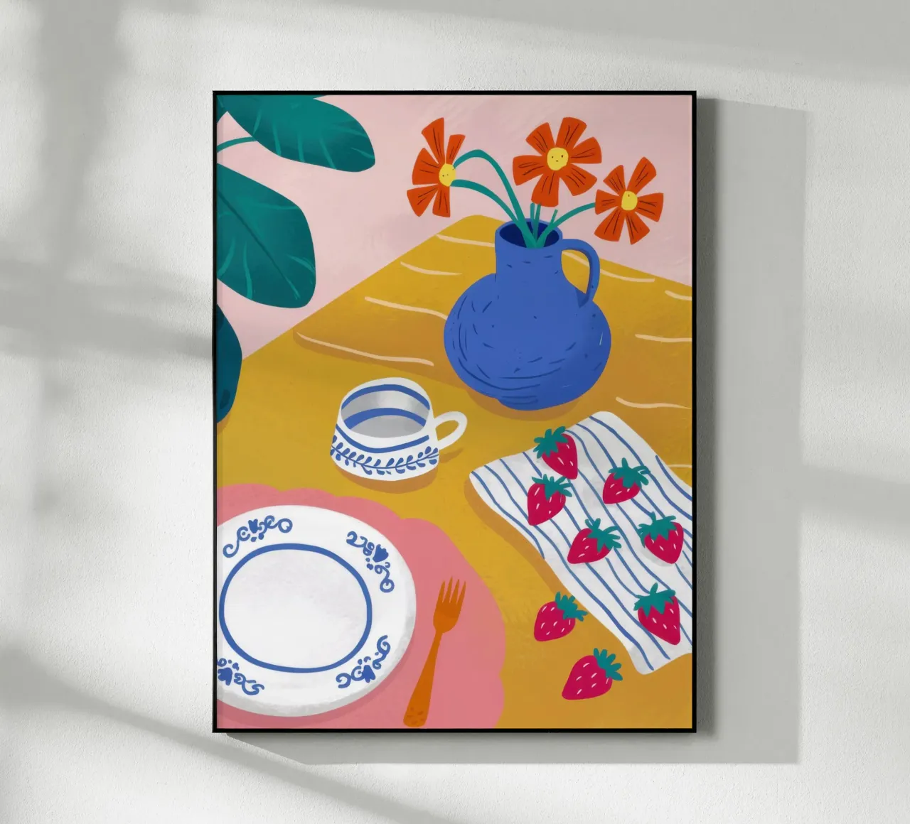 Vibrant Morning StillLife acrylic glass by Prism Ritual
