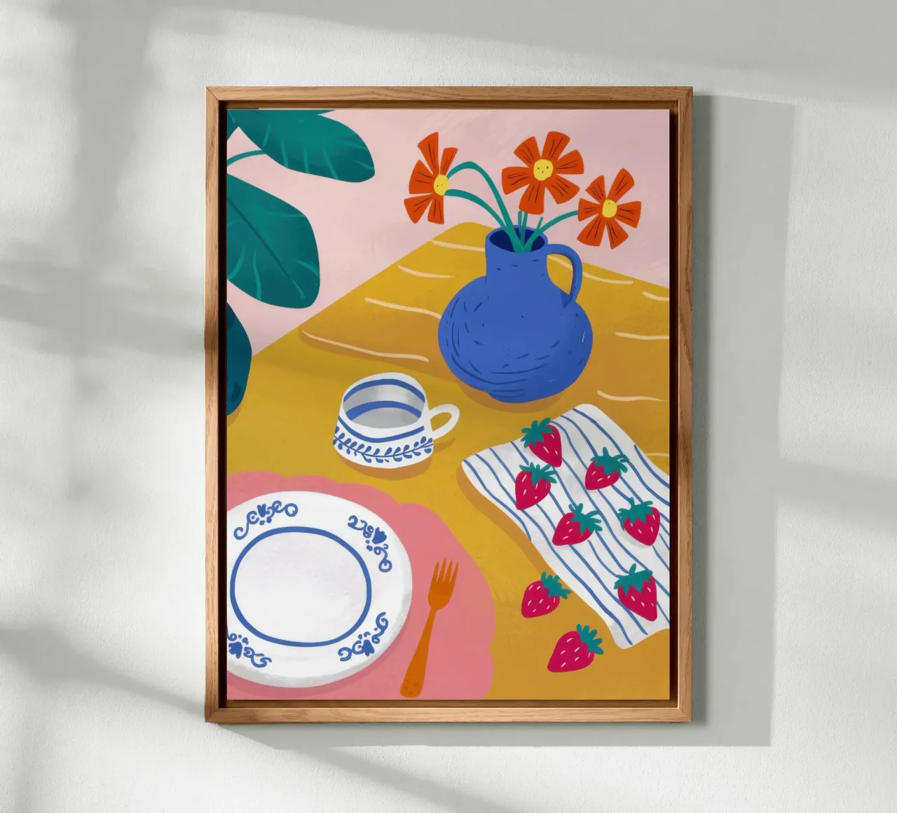 Vibrant Morning StillLife forex plate by Prism Ritual