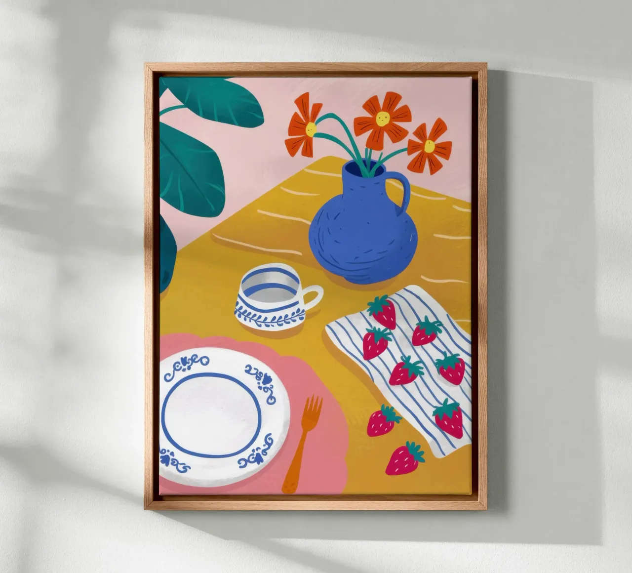 Vibrant Morning StillLife toile de Prism Ritual