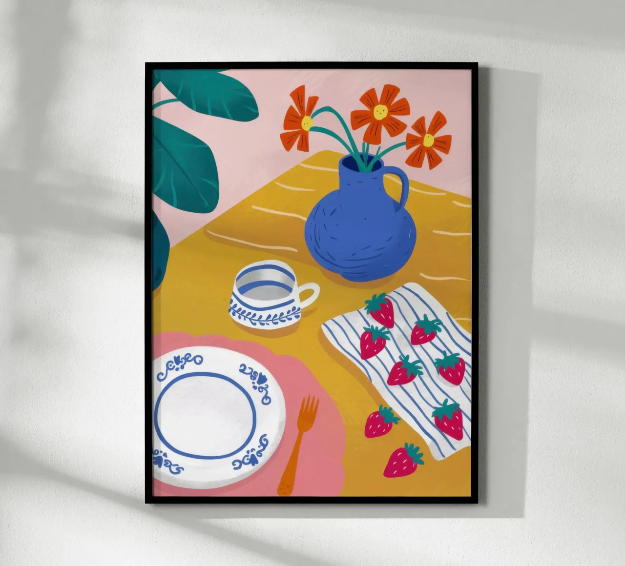 Vibrant Morning StillLife Hahnemühle von Prism Ritual