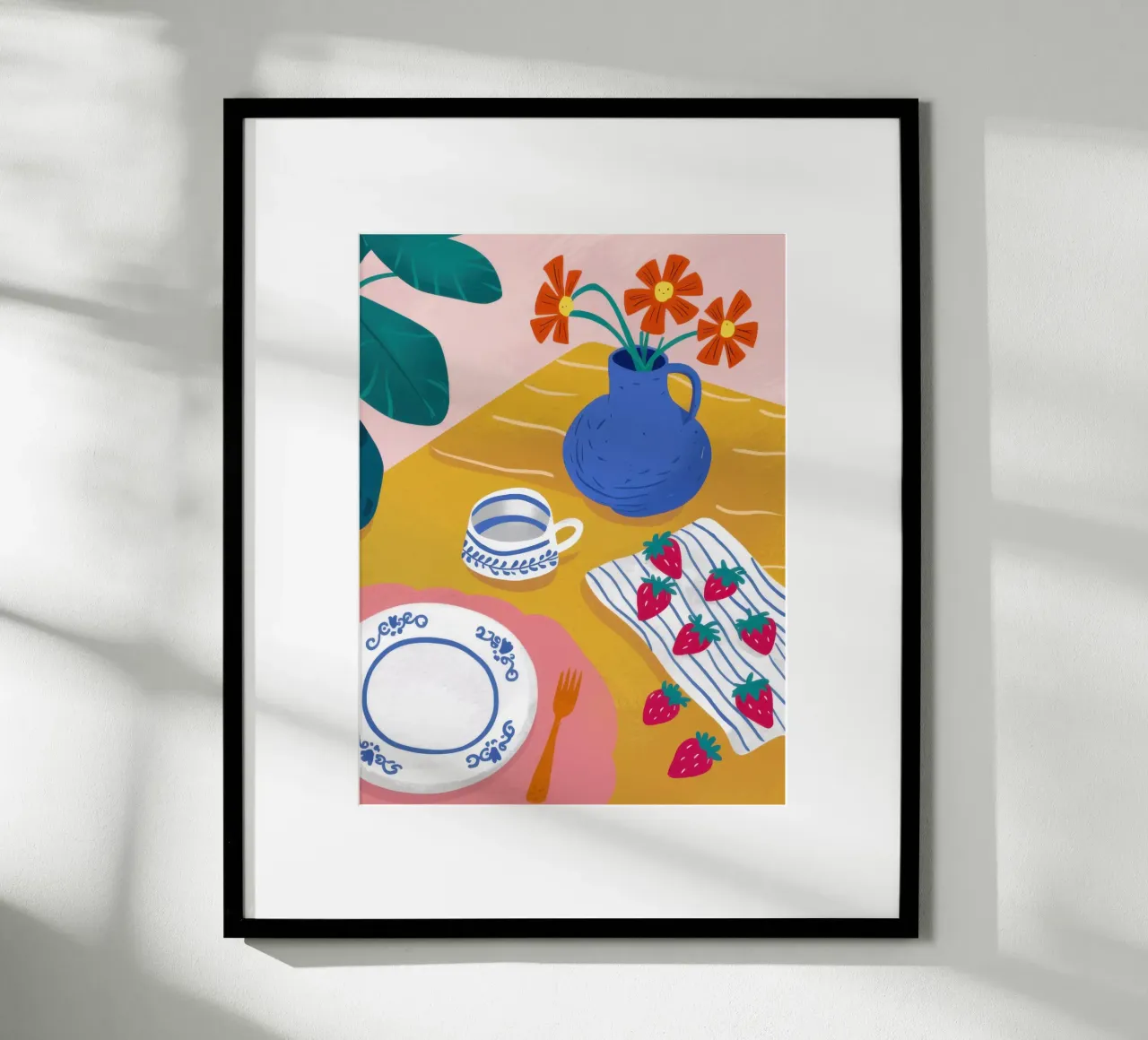 Vibrant Morning StillLife Hahnemühle von Prism Ritual