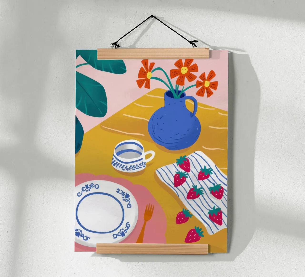 Vibrant Morning StillLife Hahnemühle von Prism Ritual