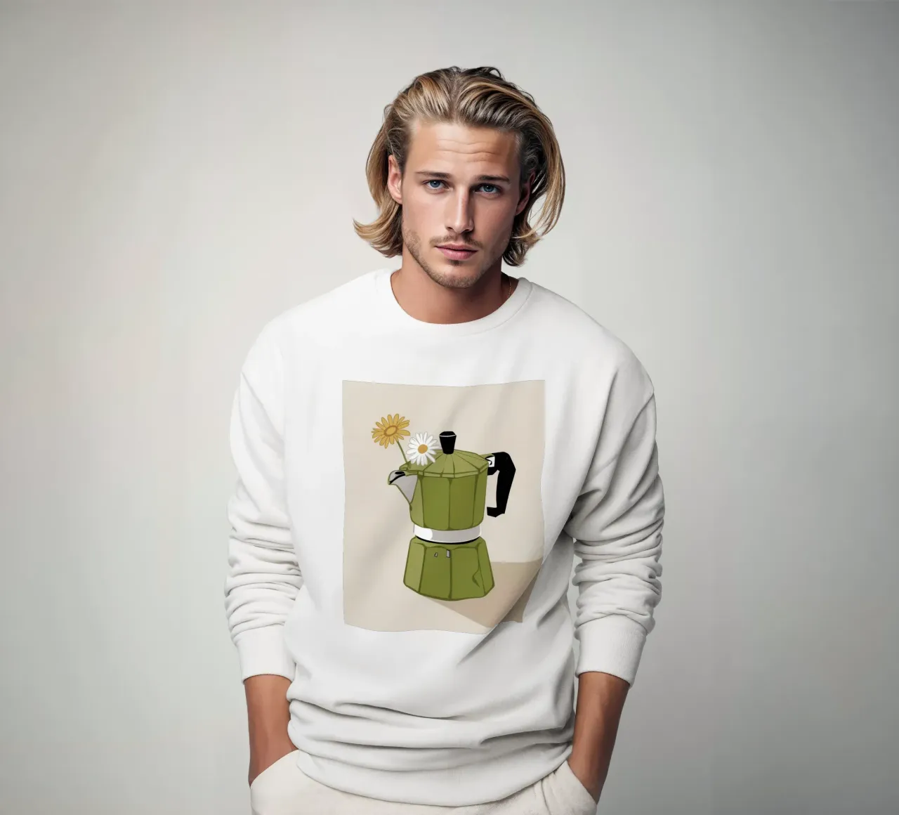 Caffè mattutino Bloom felpa da Frosh Pallete