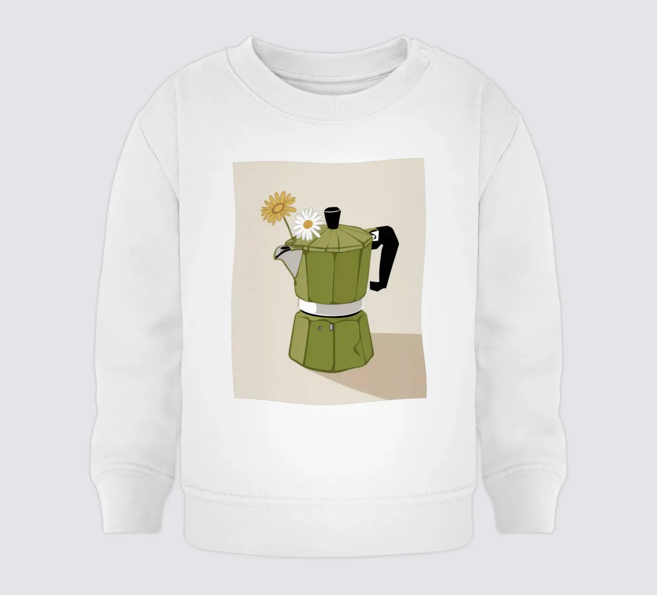 Caffè mattutino Bloom felpa neonato da Frosh Pallete